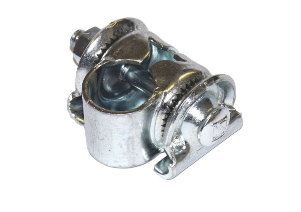 SELLE ROYAL Sattelkloben verstärkt silber 7mm Rundgestell