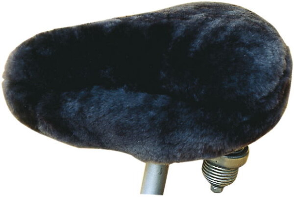 HEITMANNFELLE Lammfell Satteldecke Sport anthrazit 26x23 cm Echtfell