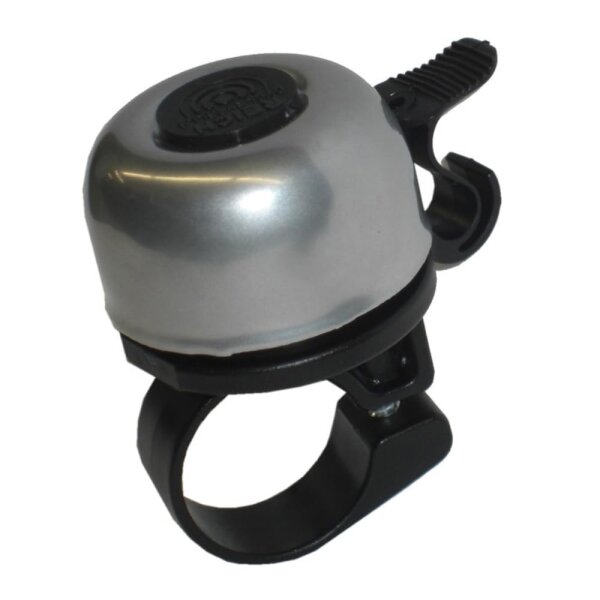 REICH Easy-Glocke Fahrradklingel Alu Silber Ø36mm Miniglocke Superleicht