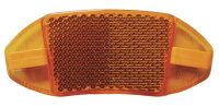 HERRMANS Speichenreflektor Set 4 Stk orange StVZO Fahrrad...