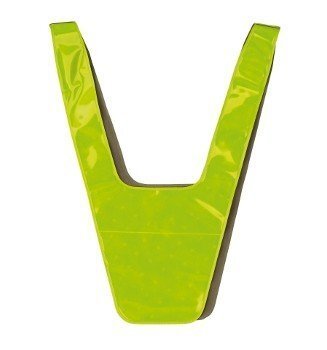 4-ACT Kinder Sicherheitsdreieck gelb High Gloss Pannen Warndreieck