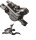 SHIMANO Hydraulische Scheibenbremse Alivio Länge: 1000 mm Anbau: vorne grau / schwarz